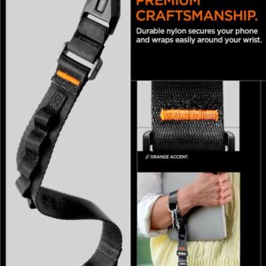 Spigen Universal Wrist Lanyard Strap (Strap 1P) DA30S, juodos spalvos - Image 12