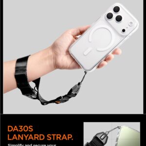 Spigen Universal Wrist Lanyard Strap (Strap 1P) DA30S, juodos spalvos - Image 13