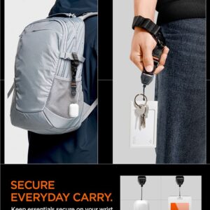 Spigen Universal Wrist Lanyard Strap (Strap 1P) DA30S, juodos spalvos - Image 4