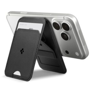 Spigen S314-3 Magnetic MagSafe Magnetic Wallet - juodos spalvos - Image 11