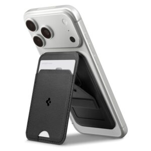 Spigen S314-3 Magnetic MagSafe Magnetic Wallet - juodos spalvos - Image 12
