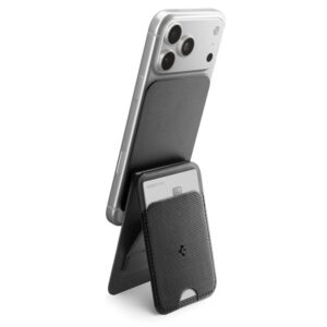 Spigen S314-3 Magnetic MagSafe Magnetic Wallet - juodos spalvos - Image 13