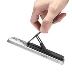 Spigen S314-3 Magnetic MagSafe Magnetic Wallet - juodos spalvos - Image 19