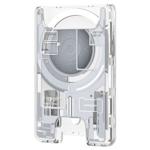 Spigen Ultra Hybrid Wallet MagSafe, zero one baltos spalvos - Image 5