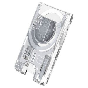 Spigen Ultra Hybrid Wallet MagSafe, zero one baltos spalvos - Image 19
