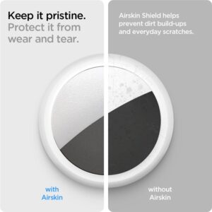 Spigen AirSkin Shield HD 4 Pack, clear - Apple AirTag - Image 10