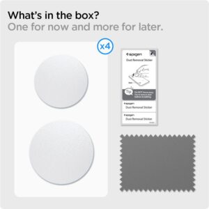 Spigen AirSkin Shield HD 4 Pack, clear - Apple AirTag - Image 3