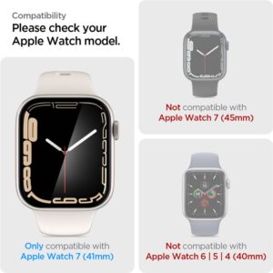 Spigen Proflex EZ FIT 2-Pack - Screen Protector for Apple Watch 8 / 7 41 mm (2 pcs) - Image 15