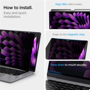 Spigen SafeView 1 Pack - MacBook Air 15" M4/M3/M2 - Image 11