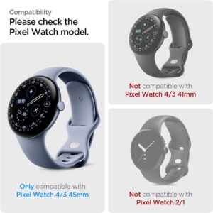 Spigen EliteShield EZ Fit 2 Pack - Google Pixel Watch 4/ 3 (45mm) - Image 5