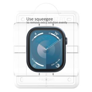 Spigen ELITE SHIELD HYBRID GLASS ”EZ FIT” 2-PACK Apple Watch 10 (46 mm) CLEAR - Image 15