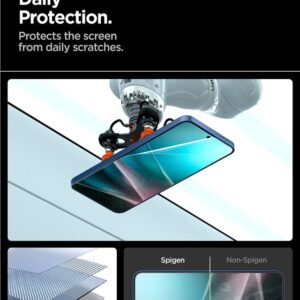 Spigen ELITE SHIELD EZ FIT Hybrid Glass Samsung Galaxy S25 Plus - Transparent - Image 12