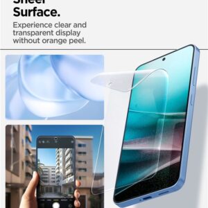 Spigen ELITE SHIELD EZ FIT Hybrid Glass Samsung Galaxy S25 Plus - Transparent - Image 13