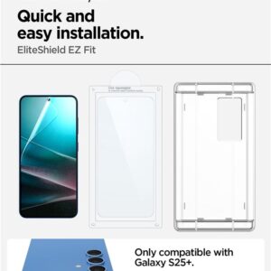 Spigen ELITE SHIELD EZ FIT Hybrid Glass Samsung Galaxy S25 Plus - Transparent - Image 18