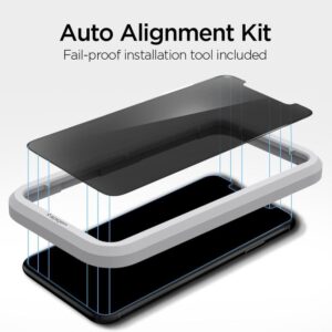 Spigen Glass AlignMaster Privacy 1 Pack - Apple iPhone 11 - Image 9