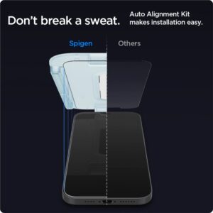 Apsauginis ekrano stiklas Spigen TR "EZ FIT" 2-pack Apple iPhone 12/12 Pro - Image 11