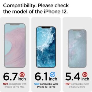 Apsauginis ekrano stiklas Spigen TR "EZ FIT" 2-pack Apple iPhone 12/12 Pro - Image 14