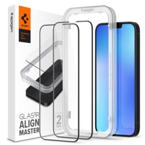 Spigen tR Align Master 2 Pack, FC juodos spalvos - Apple iPhone 14 Plus/Apple iPhone 13 Pro Max