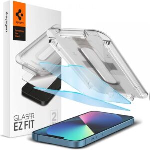 Spigen Glass tR EZ Fit Transparency Sensor Open 2 Pack -  Apple iPhone 16e/14/13/13 Pro