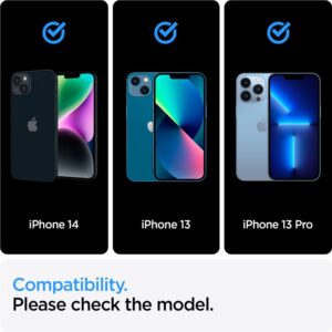 Apsauginis stiklas Spigen ALM GLASS FC Apple iPhone 13 / 13 Pro / 14 su juodos spalvos krašteliu - Image 17