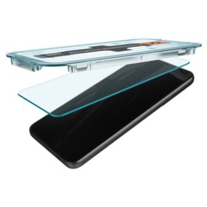Apsauginis stiklas Spigen GLAS.TR "EZ FIT" 2-pack Samsung Galaxy S22 - Image 12