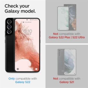 Apsauginis stiklas Spigen GLAS.TR "EZ FIT" 2-pack Samsung Galaxy S22 - Image 17