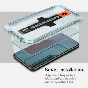 Apsauginis stiklas Spigen GLAS.TR "EZ FIT" 2-pack Samsung Galaxy S22 - Image 18