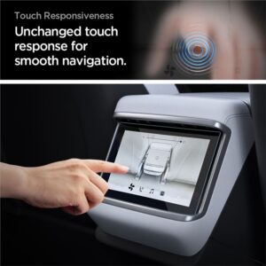 Grūdintas stiklas Spigen GLAS.TR SLIM TESLA MODEL X 2021 / 2022 / MODEL S 2021 / 2022 BLACK - Image 16