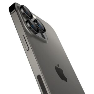 Spigen OPTIK.TR ”EZ FIT” CAMERA PROTECTOR 2-PACK Apple iPhone 14 Pro / 14 Pro Max / 15 Pro / 15 Pro Max / 16 Pro / 16 Pro Max / 17 Pro / 17 Pro Max Black - Image 12