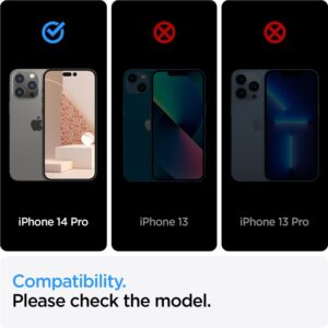 Spigen tR Align Master 2 Pack, FC juodos spalvos - Apple iPhone 14 Pro - Image 2