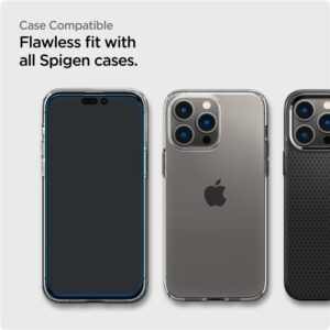 Spigen tR Align Master 2 Pack, FC juodos spalvos - Apple iPhone 14 Pro - Image 7