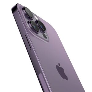 Spigen Glass EZ Fit Optik Pro 2 Pack, deep purple - Apple iPhone 14 Pro/Apple iPhone 14 Pro Max - Image 2