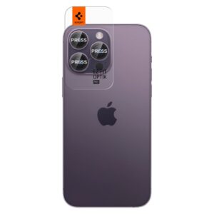 Spigen Glass EZ Fit Optik Pro 2 Pack, deep purple - Apple iPhone 14 Pro/Apple iPhone 14 Pro Max - Image 12