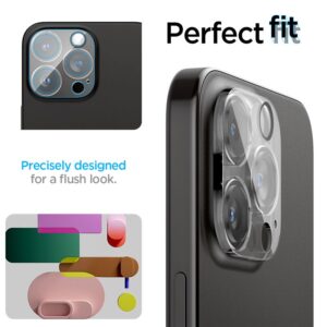 Kameros apsauga Apple iPhone 14 Pro / 14 Pro Max / 15 Pro / 15 Pro Max Spigen Optik. TR ”EZ FIT” Camera Protector 2-pack Clear - Image 13
