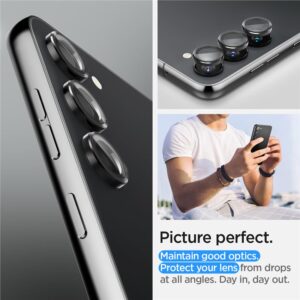 Spigen Optik Pro GLAS.TR EZ Fit Camera Protector 2-Pack - Lens protection glass 2 pcs. for Samsung Galaxy S23 / 23+ (Black) - Image 9