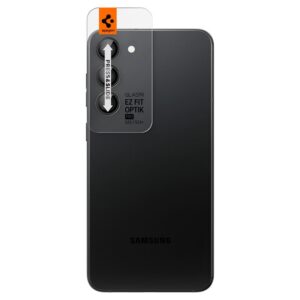 Spigen Optik Pro GLAS.TR EZ Fit Camera Protector 2-Pack - Lens protection glass 2 pcs. for Samsung Galaxy S23 / 23+ (Black) - Image 15