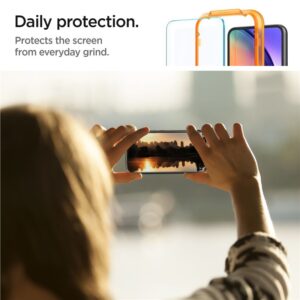 Apsauginis stiklas Spigen ALM GLAS.TR 2-PACK Samsung Galaxy A54 5G CLEAR - Image 12