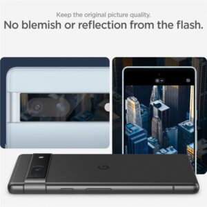 CAMERA COVER Spigen OPTIK.TR ”EZ FIT” CAMERA PROTECTOR 2-PACK GOOGLE PIXEL 7A BLACK - Image 12