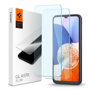 Spigen Glas.TR Slim 2-Pack - Apsauginis stiklas skirtas Samsung Galaxy A14 5G - Image 7