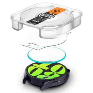 Spigen GLAS.TR EZ FIT 2-Pack - Tempered glass for Samsung Galaxy Watch 6 44 mm (2 pcs) - Image 11
