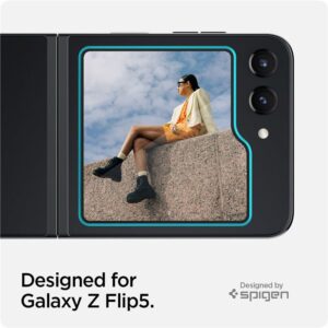Spigen GLAS.TR EZ FIT 2-Pack - Apsauginis stiklas skirtas Samsung Galaxy Z Flip 5 (2 pieces) - Image 9