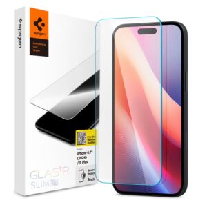 Spigen Glass tR Slim HD 1 Pack, transparency - Apple iPhone 16/15 Plus - Image 1