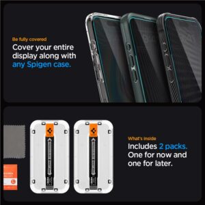 Spigen Glass tR EZ Fit (Privacy) 2 Pack, transparency - Apple iPhone 15 Pro - Image 16