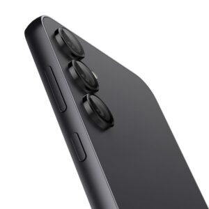 Samsung Galaxy S23 FE Spigen Optik. TR ”EZ FIT” kameros apsauga 2-pack juodos spalvos - Image 6