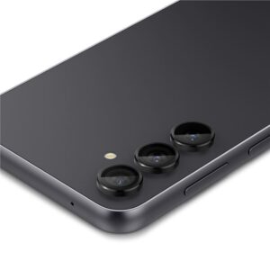 Samsung Galaxy S23 FE Spigen Optik. TR ”EZ FIT” kameros apsauga 2-pack juodos spalvos - Image 7