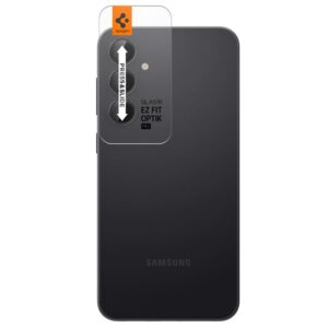 Samsung Galaxy S23 FE Spigen Optik. TR ”EZ FIT” kameros apsauga 2-pack juodos spalvos - Image 9