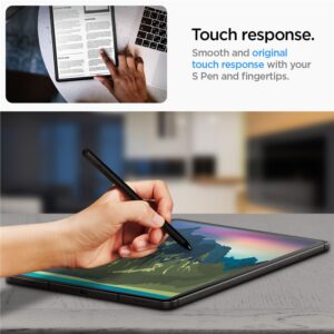 Spigen GLAS.TR EZ FIT - Apsauginis stiklas skirtas Samsung Galaxy Tab S8 Ultra / S9 Ultra 14.6 (Transparent) - Image 8