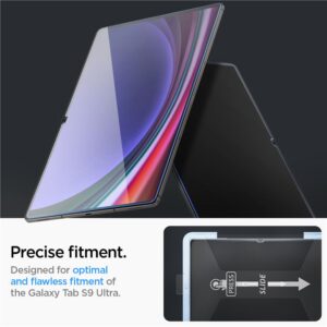 Spigen GLAS.TR EZ FIT - Apsauginis stiklas skirtas Samsung Galaxy Tab S8 Ultra / S9 Ultra 14.6 (Transparent) - Image 11