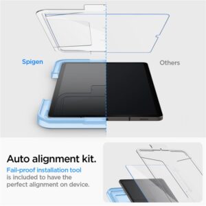Spigen GLAS.TR EZ FIT - Tempered Glass for Samsung Galaxy Tab S9+ 12.4 (Transparent) - Image 8