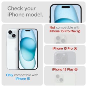 Apsauginis stiklas telefonui Apple iPhone 15 Spigen Glas.tr "EZ Fit" Privacy - Image 17